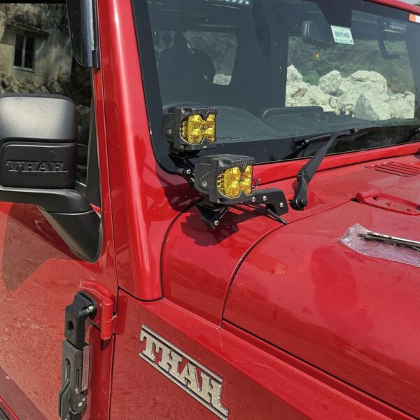 PROMAN: ADJUSTABLE BONNET LIGHT MOUNT TYPE 1 FOR THAR ROXX AND THAR 3-DOOR - Image 3