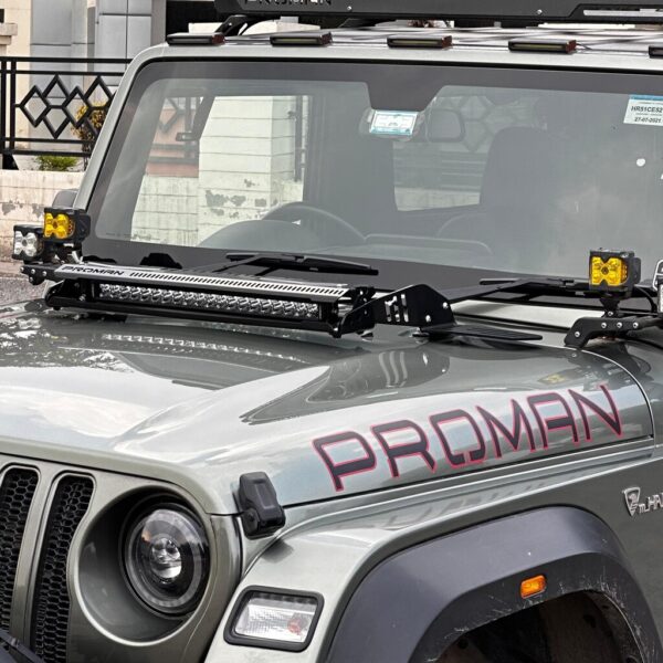 PROMAN: HOOD BAR LIGHT MOUNT FOR THAR ROXX AND THAR 3-DOOR - Image 5