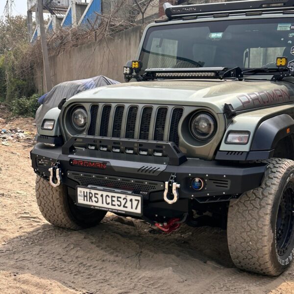 PROMAN: METAL FRONT BUMPER MARK-2 FOR THAR 3-DOOR - Image 2