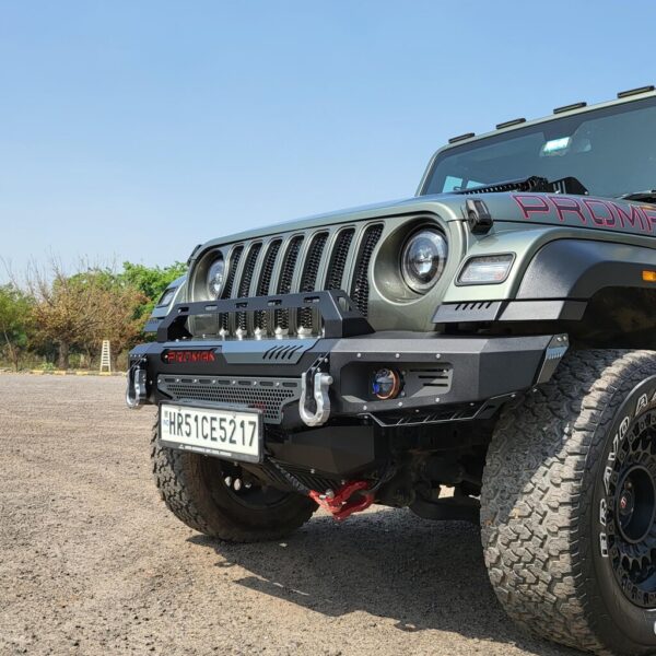 PROMAN: METAL FRONT BUMPER MARK-2 FOR THAR 3-DOOR - Image 4