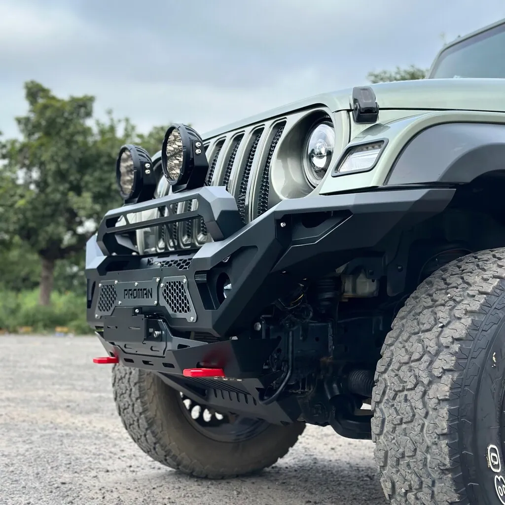PROMAN: METAL FRONT BUMPER MARK-3 FOR THAR 3-DOOR
