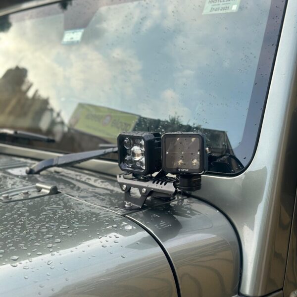 PROMAN: ROTATABLE BONNET LIGHT MOUNT TYPE-2 FOR THAR ROXX AND THAR 3-DOOR - Image 4