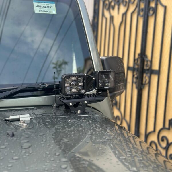 PROMAN: ROTATABLE BONNET LIGHT MOUNT TYPE-2 FOR THAR ROXX AND THAR 3-DOOR - Image 5