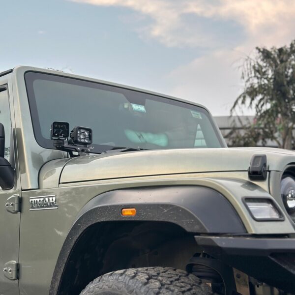 PROMAN: ROTATABLE BONNET LIGHT MOUNT TYPE-2 FOR THAR ROXX AND THAR 3-DOOR - Image 6