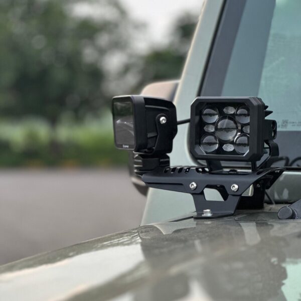 PROMAN: ROTATABLE BONNET LIGHT MOUNT TYPE-2 FOR THAR ROXX AND THAR 3-DOOR