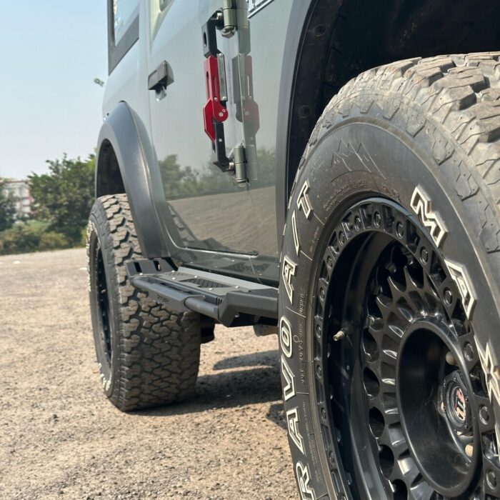 PROMAN: METAL SIDE FOOT STEP FOR THAR 3-DOOR – ACCESSORIES FOR THAR ...