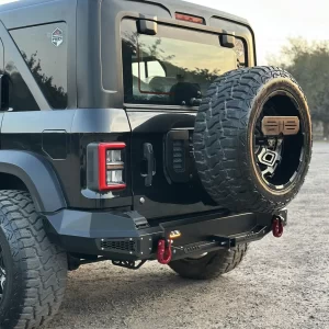 PROMAN: METAL REAR BUMPER FOR THAR ROXX (WITH REVERSE LIGHT)