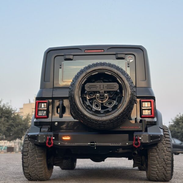 PROMAN: METAL REAR BUMPER FOR THAR ROXX (WITH REVERSE LIGHT) - Image 7