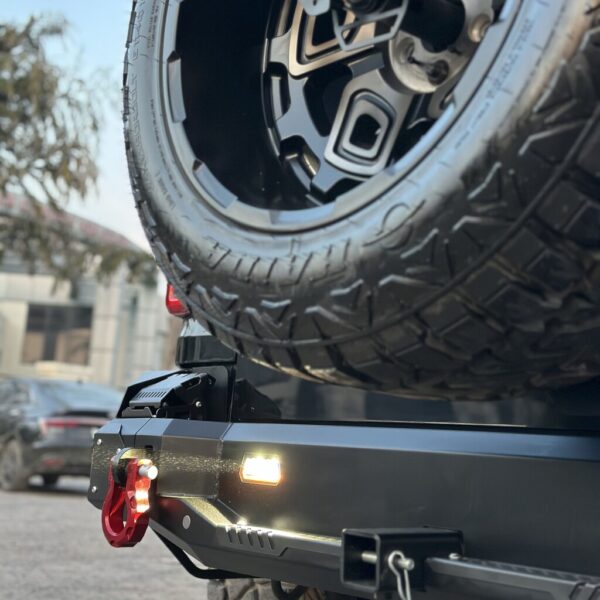 PROMAN: METAL REAR BUMPER FOR THAR ROXX (WITH REVERSE LIGHT) - Image 10