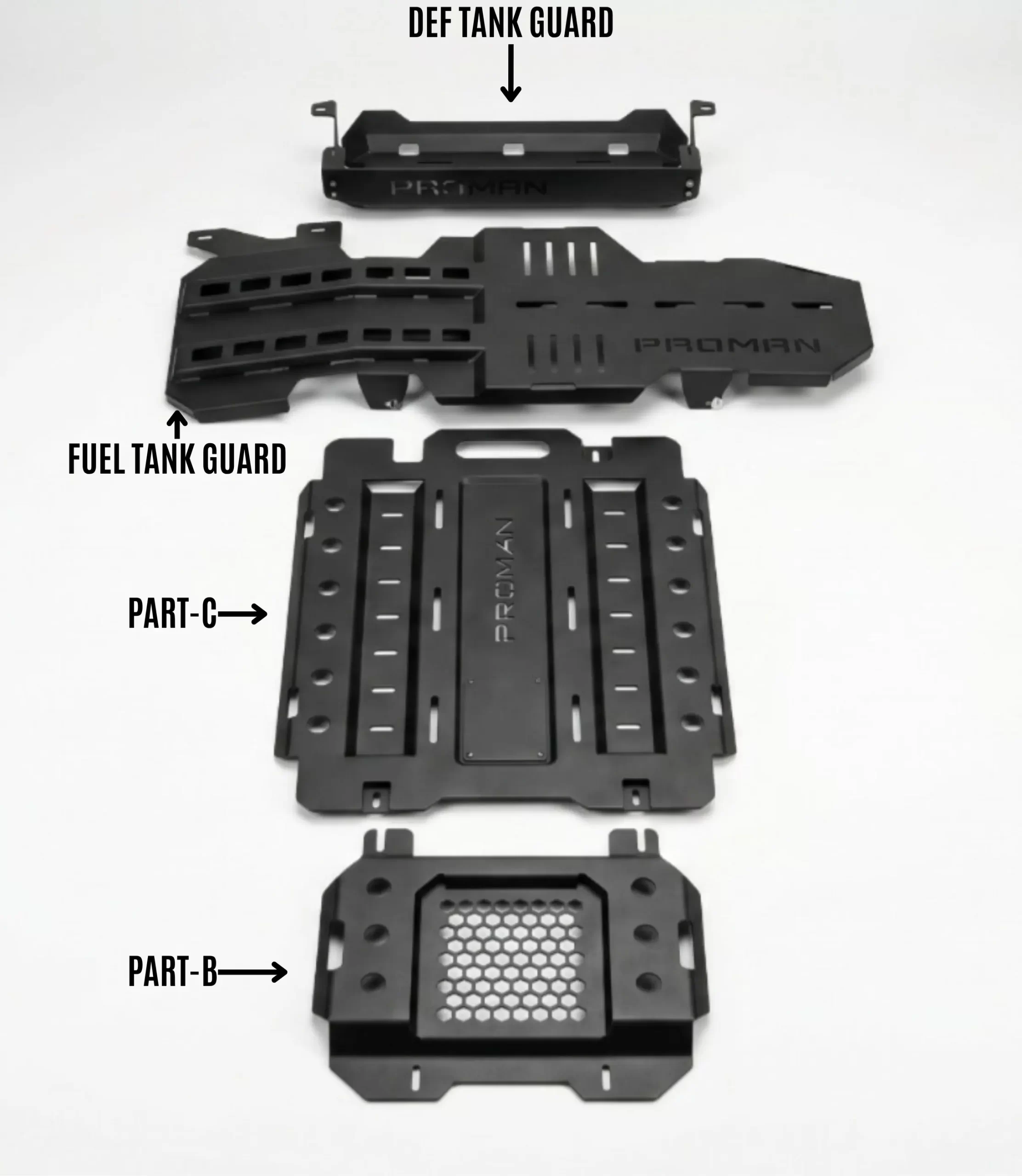PROMAN: UNDER BODY FOR THAR ROXX-DEF TANK GUARD